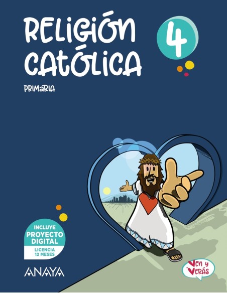 RELIGION CATOLICA 4ºPRIMARIA VEN Y VERAS 2023